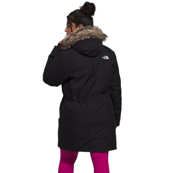 The North‎ Face Women's Plus Hooded Down Arctic Parka Black SZ 3X NWT - Picture 2 of 6